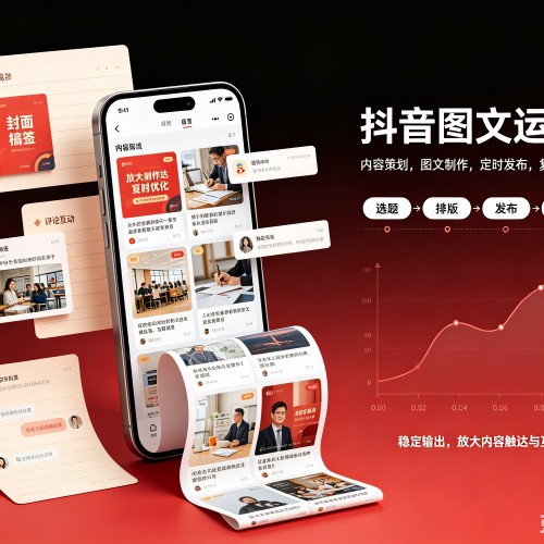 黄平抖音图文代运营服务